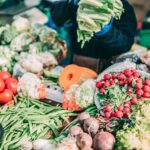 assorted vegetables on display